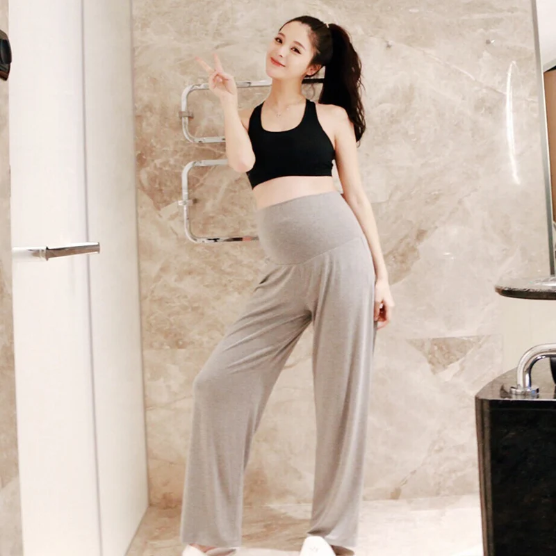 

High Quality Maternity Belly Pants Causal Trousers for Pregnancy Wear Plus Size Summer and Spring Clothes for Pregnant Women