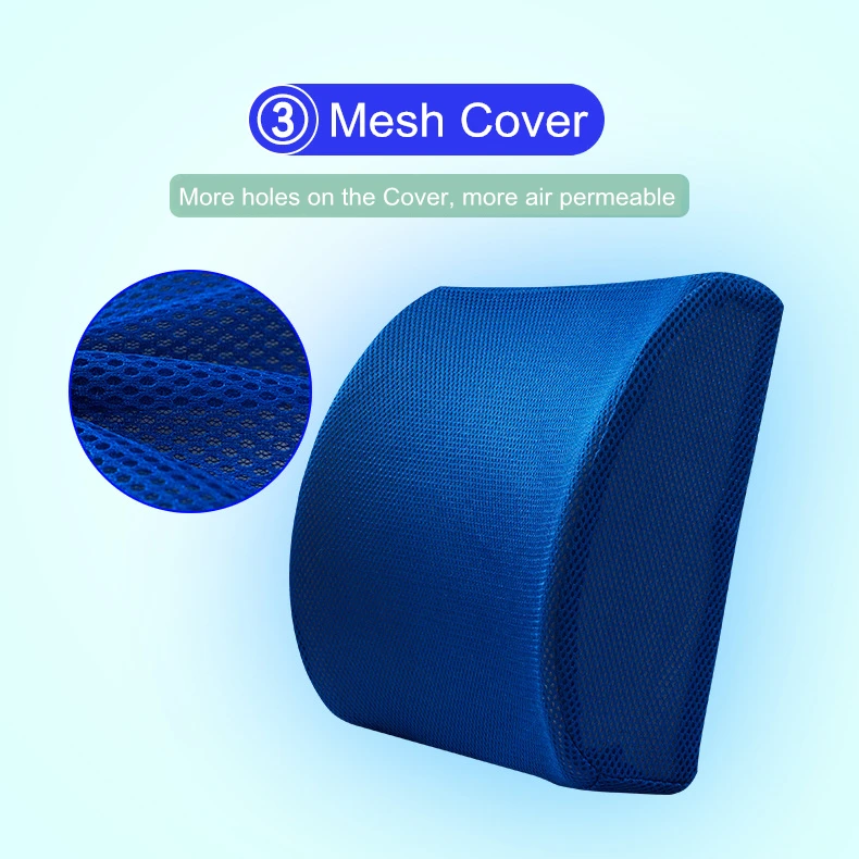 PurenLatex Silicone Gel Memory Foam Cool Chair Cushion  (15)