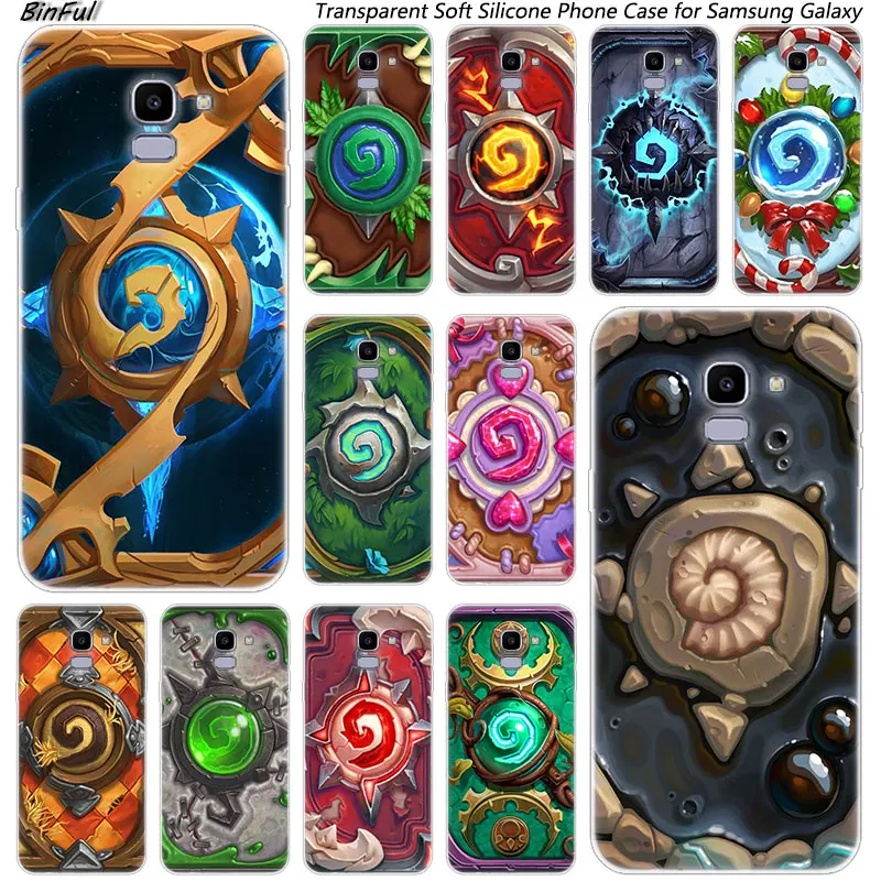 Hot Hearthstone Heroes of Warcraft Silicone Case For Samsung Galaxy J8 J6 J4 2018 J2 Core J5 J7 Prime J3 2016 2017 EU Plus | Мобильные