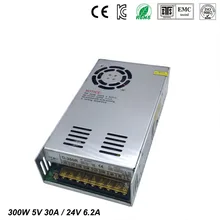 Best quality double sortie 5V 24V 300W Switching Power Supply Driver for LED Strip AC100-240V Input to DC 5V 24V free shipping Best quality double sortie 5V 24V 300W Switching Power Supply Driver for LED Strip AC100-240V Input to DC 5V 24V free shipping