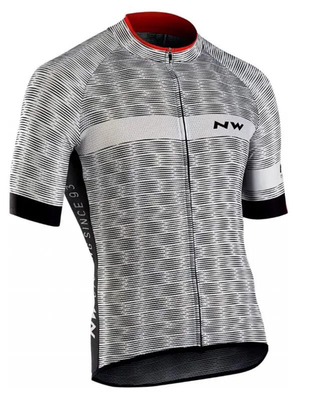 NW Men's Cycling Jersey Team MTB Short Sleeve Jerseys Breathable Mountain Bike Bicycle Jersey Clothing Sport Wear Shirt