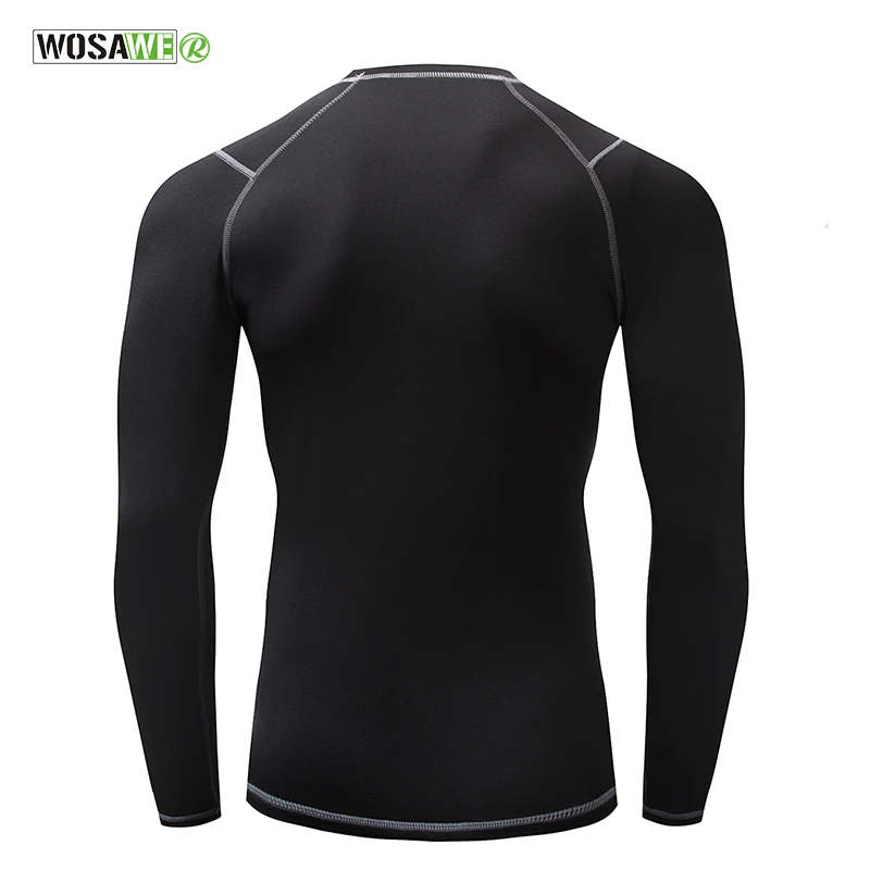 Kaufen WOSAWE Thermische Fleece Unterwäsche Männer Winter Sport Radfahren Basis Schichten Fitness Gym Jogging Reiten Winter Warme Lange Unterhosen