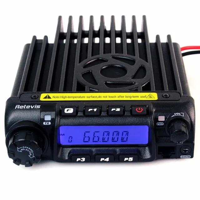 $166 Retevis RT9000D Mobile Car Radio Station 60W 50CTCSS/1024DCS VOX Scan With Programming Cable Ham Radio Receiver A9100