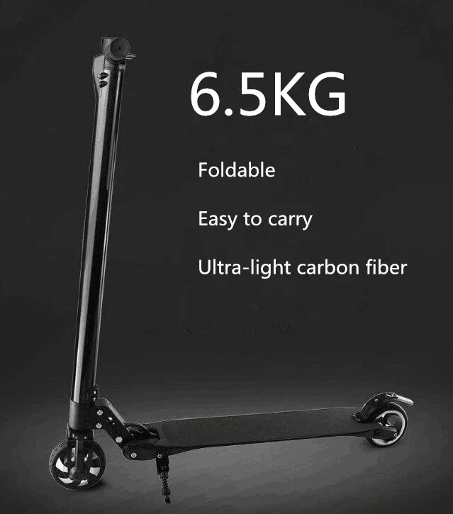 Top Hot skate carbon fiber 10.4Ah battery 24V 2 wheels Electric scooter for Adult or children 3 Top Hot skate carbon fiber 10.4Ah battery 24V 2 wheels Electric scooter for Adult or children 3