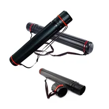 63--105cm Black Adj Arrow Quiver Arrow Tube Shoulder Arrow Back Quiver Case Holder suited for any compound bow arrow or crossbow adjustable archery arrow quiver holder tube arrows for archery hunting compound bow or crossbow arrow