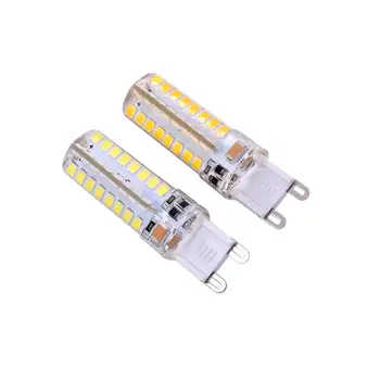 

[Seven Neon]50pcs High power 250-270LM G9 AC220V 5W 64 led SMD2835 360 Beam Angle Lamp Replace 20w Halogen Lamp spotlight bulb