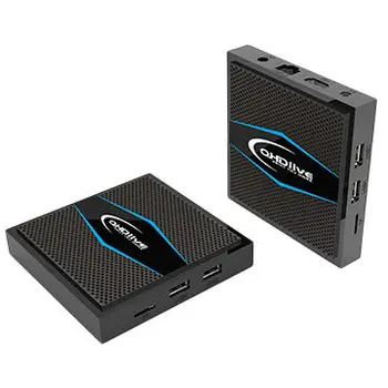 

QHDLIVE Q7_S905W OctaCore TV Box with one year iptv subscription with BT
