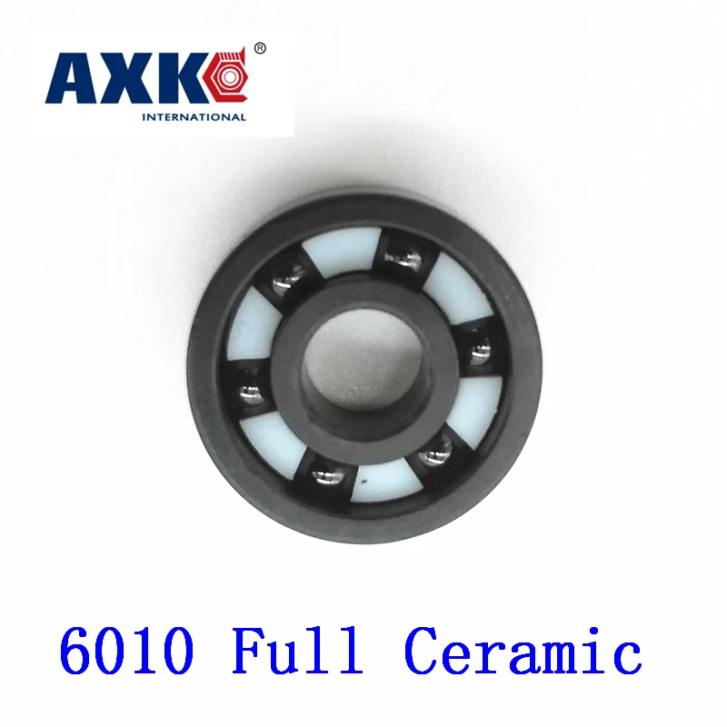 

2023 Rodamientos Axk 6010 Full Ceramic Bearing ( 1 Pc ) 50*80*16 Mm Si3n4 Material 6010ce All Silicon Nitride Ball Bearings