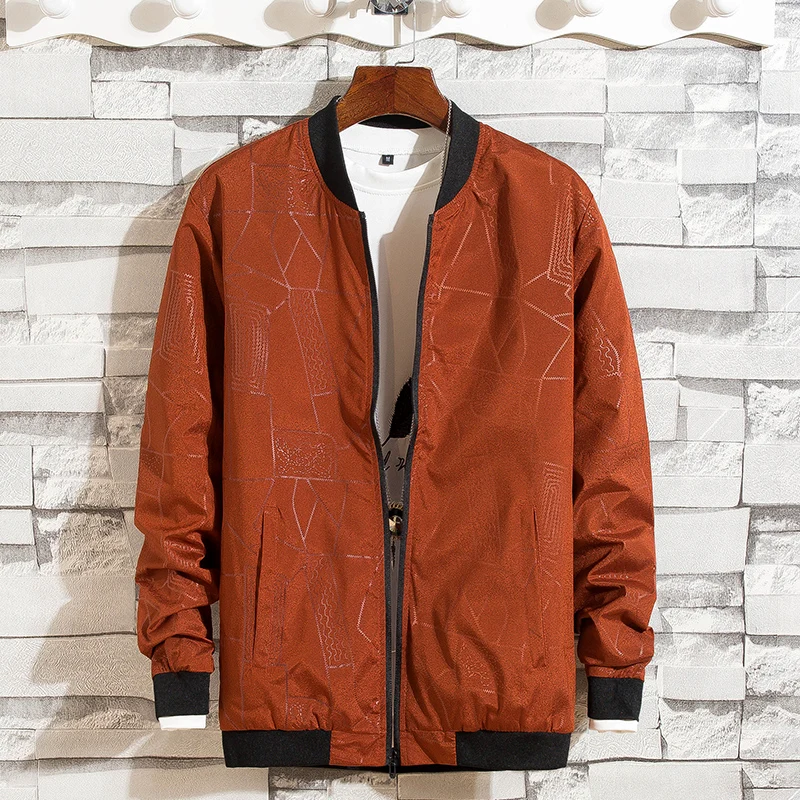 

New Fashion Men 2019 New Fashion Men Bomber Jacket Slim Fit Pilot Bomber Jacket Coat Men Jackets Plus Size 3XL 66005