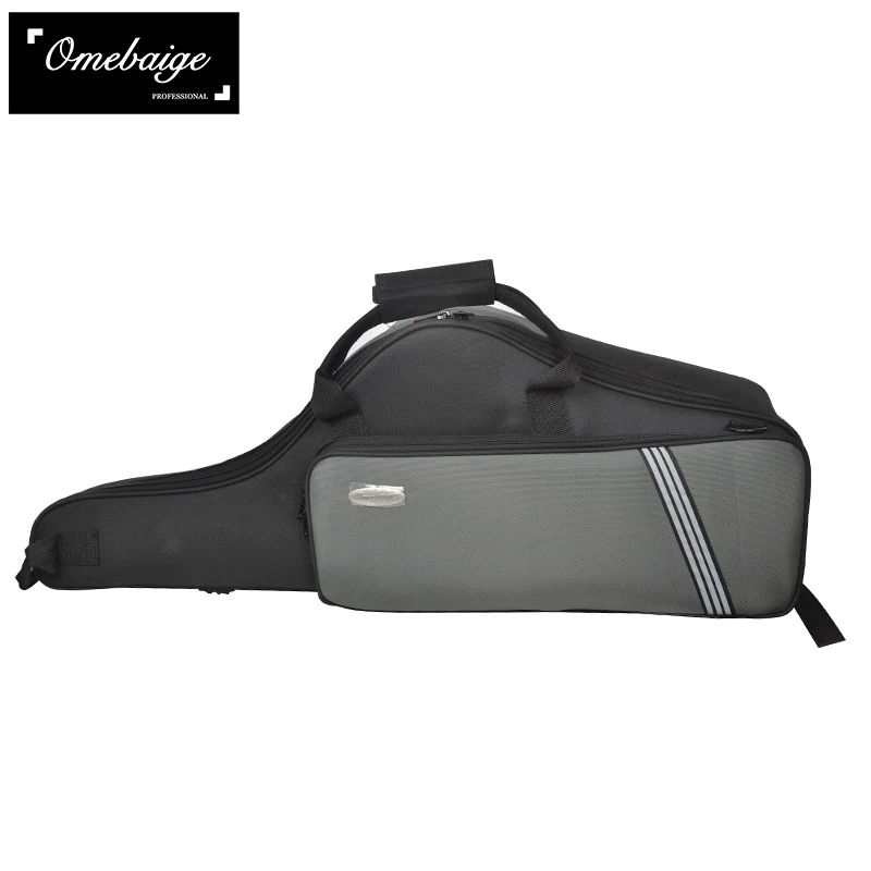 Lightweight Black Sponge Shoulder Bags For Tenor Saxophone Case Soft