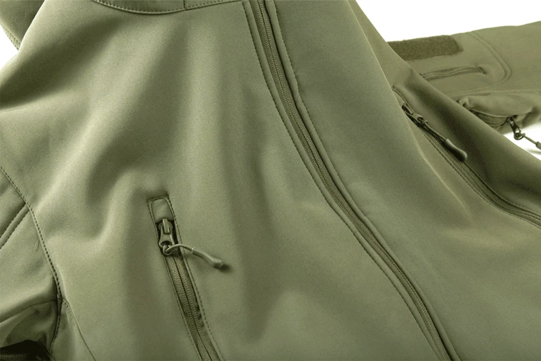Военная тактическая куртка скрытень Акула кожа мягкая оболочка Мужская ветровка Армейский Камуфляж водонепроницаемый с капюшоном камуфляж Охота Одежда