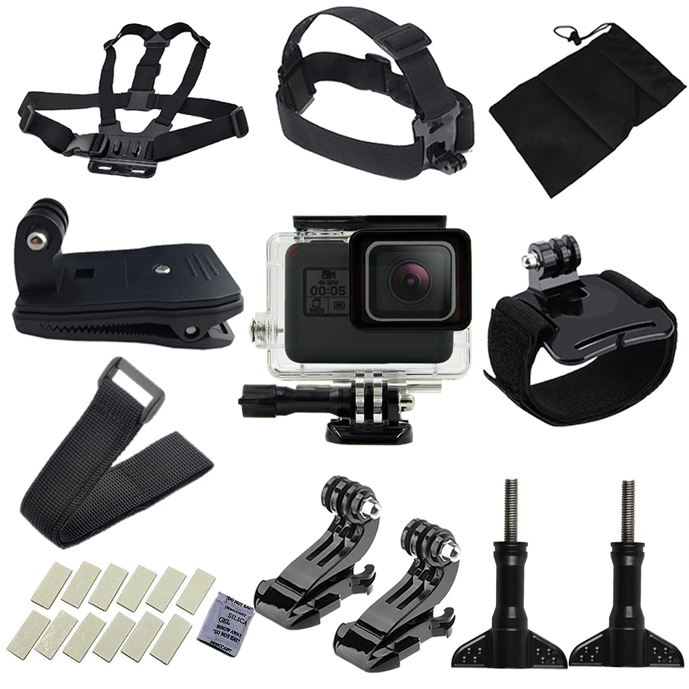 15 в 1 для Hero 5 водонепроницаемое оборудование открытый костюм SJCAM Спортивная