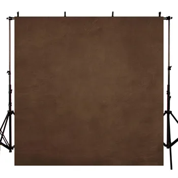

Vinyl Cloth Photography Backdrop Old Master Deep Brown Pure Solid Color Background Photo Studio Photobooth Photophone LV-1607
