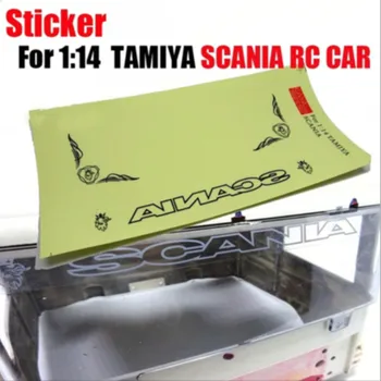 

R/C scania truck window decorative adhesive sticker decals for tamiya 1/14th scale rc scania r620 56323 r470 trailer actros