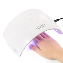 UVLED Солнечного Света 24 Вт Профессиональный UV LED Лампы для Ногтей Сушилка Для Ногтей Машина для Лечения Ногтей Гелем Искусства Инструмент