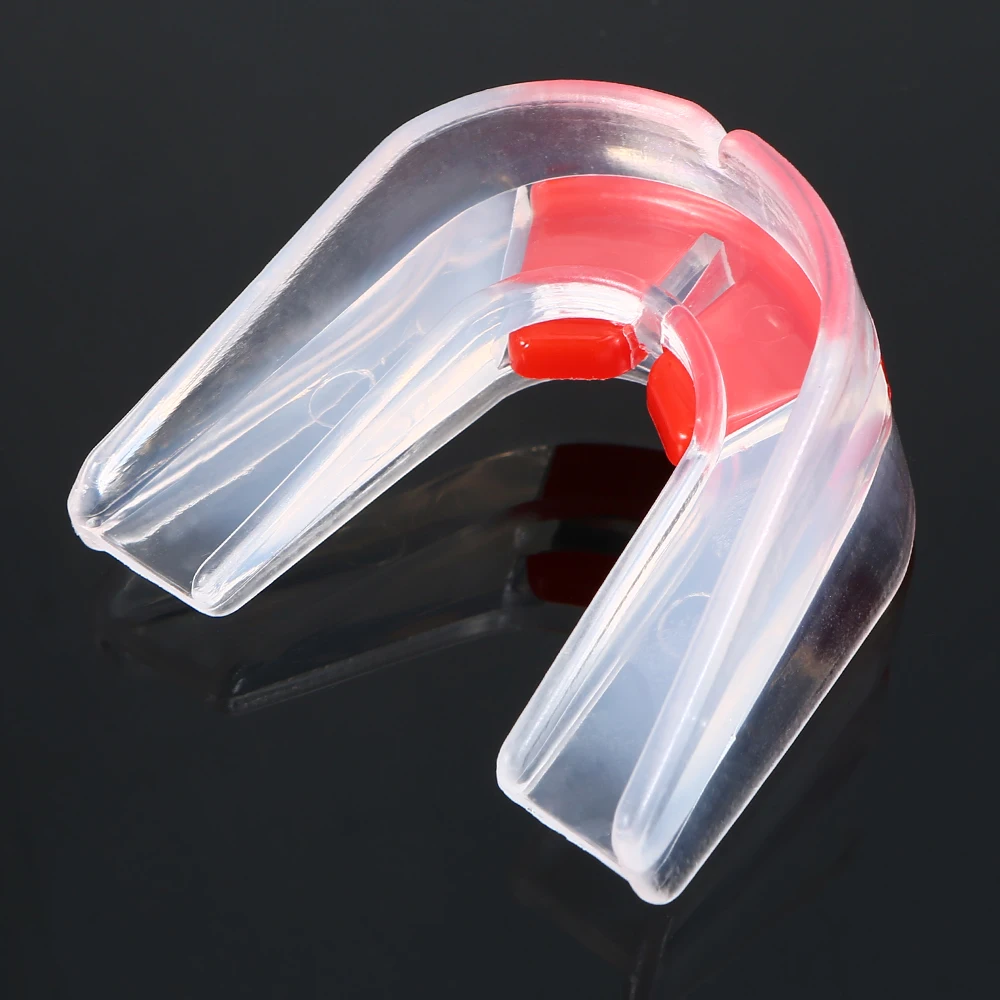 Double / Single Braces Mouthguard Adults Sport Mouth Guard for Football Boxing Basketball Lacrosse MMA Hockey