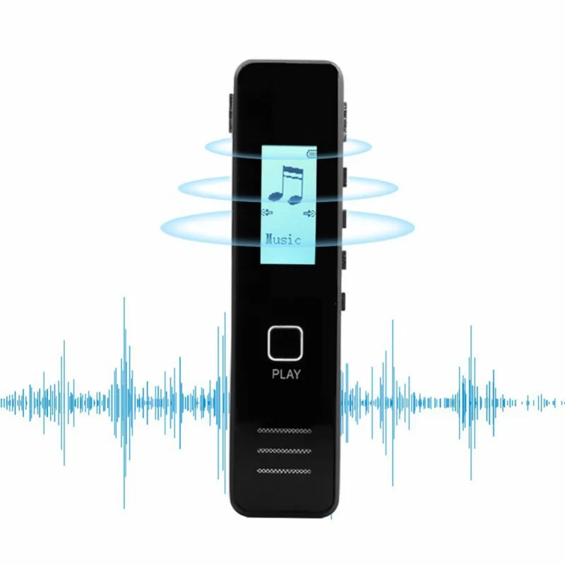 Digital Voice Recorder Pen HD Recording Lossless Format Play Portable 8GB Voice Recorder with MP3 Player for Conferences