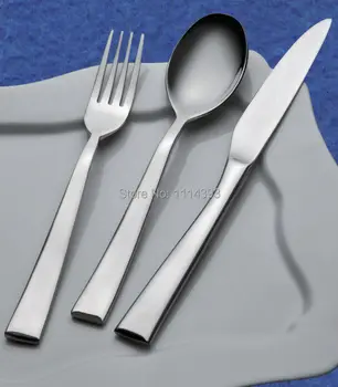 

2091 18-10 Top-end Stainless steel Cutlery set 24pcs / Flatware set of Hotel / Dinner Knife,fork,spoon,coffee spoon /Tableware
