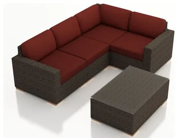 

Aluminium Furniture Outdoor Garden Furniture 5 Piece Modern Sectional Set