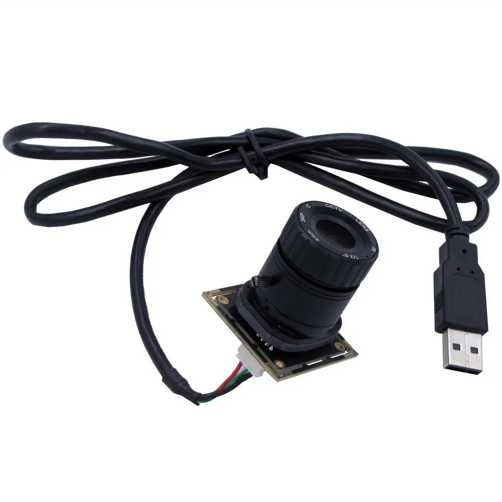 usb camera module with cs mount fixed focus lens 02