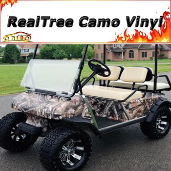 

ORINO Real Tree Realtree Camouflage Vinyl Wrap With Air Release Tree Grain Sticker bomb Car Wrapping Film Sticker