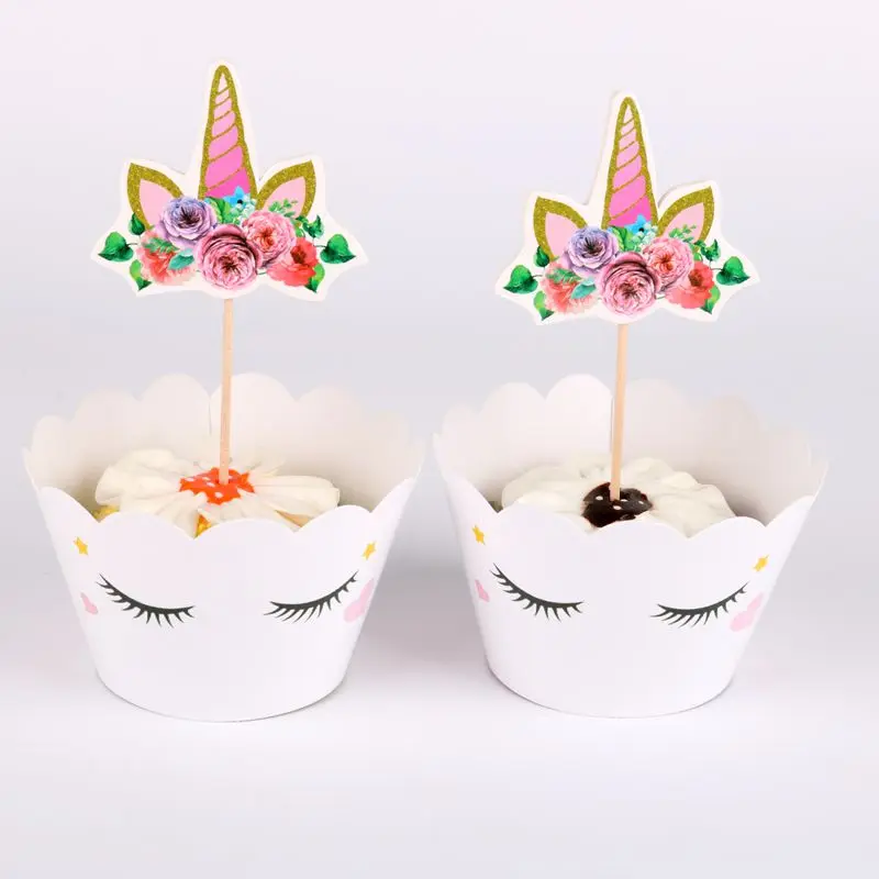 12 x 18th Birthday Cupcake wrappers cake wraps decoration