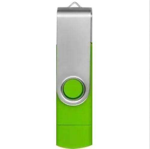 Eansdi USB флэш-накопитель cle usb флеш-накопитель 128 г otg флеш-накопитель USB 2,0 смартфон флеш-накопитель 4/8/16/32/64 ГБ запоминающие устройства подарок - Цвет: Зеленый