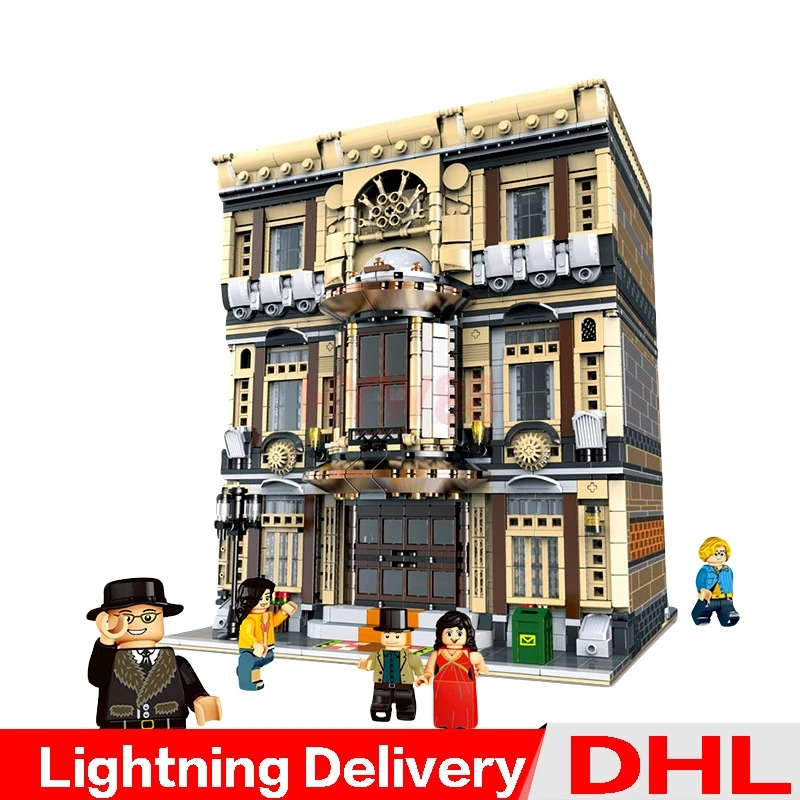 

XingBao 01005 Genuine Creative MOC City Series Maritime Museum Set Building Blocks Bricks lepinings Toys Model Gifts Clone LP