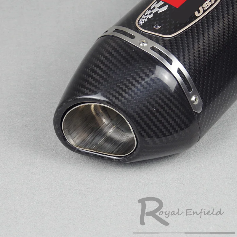 51mm Universal de Escape de la motocicleta Yoshimura de fibra de carbono silenciador de Escape Moto para R1 cbr650 1000 cbR650f zx6r GSXR K7 k8