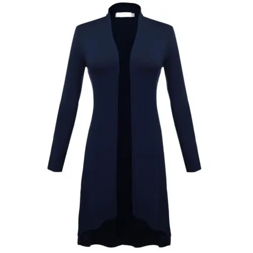 

Women Ladies Long Cardigan Coat Jacket Sweater Oversize Loose Open Knitted Long Sleeve Jumper Casual Outwear Tops