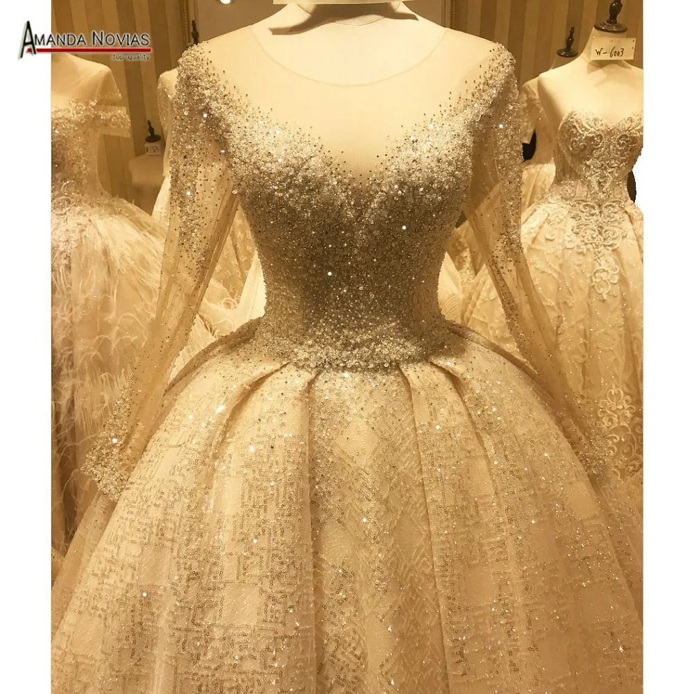 Роскошное Свадебное Платье amanda novias реальная работа 100% высококачественное