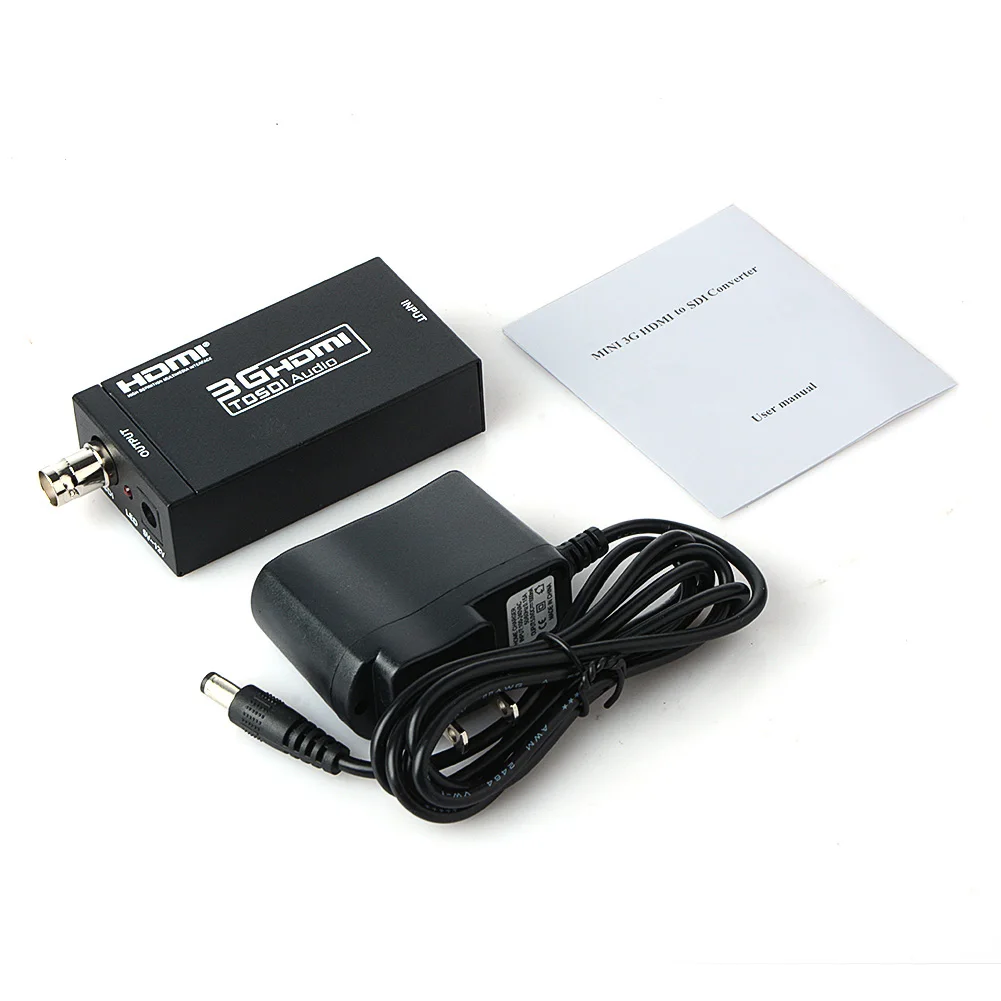 Преобразователь HDMI в SDI переходник скалер 1080P MINI 3G с коаксиальным аудиовыходом
