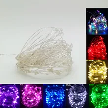 Светодиодный светильник 2 м 5 м 10 м медный провод светодиодный светильник для шкафа Гирлянда Свадебный Декор светодиодный светильник для шкафа Домашний Светильник