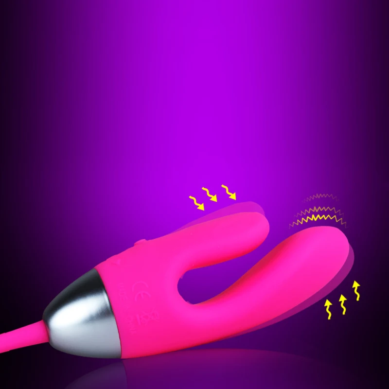 Женская мастурбация Двойной вибрационный G spot массажный Вибратор Женский
