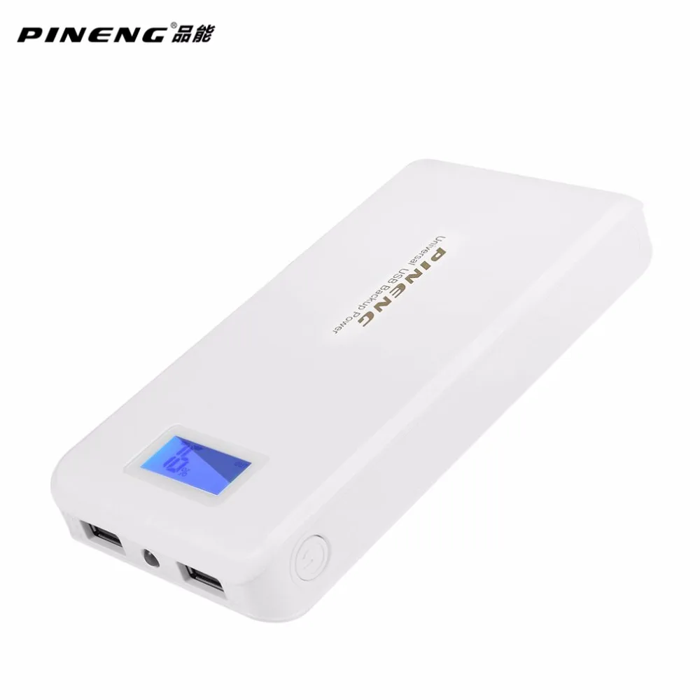 bilder für Original PINENG PN-952 Energienbank 15000 mAh Tragbare Ladegerät Dual USB Port mit LCD Taschenlampe Power Externe Telefone Batterie bilder für Original PINENG PN-952 Energienbank 15000 mAh Tragbare Ladegerät Dual USB Port mit LCD Taschenlampe Power Externe Telefone Batterie