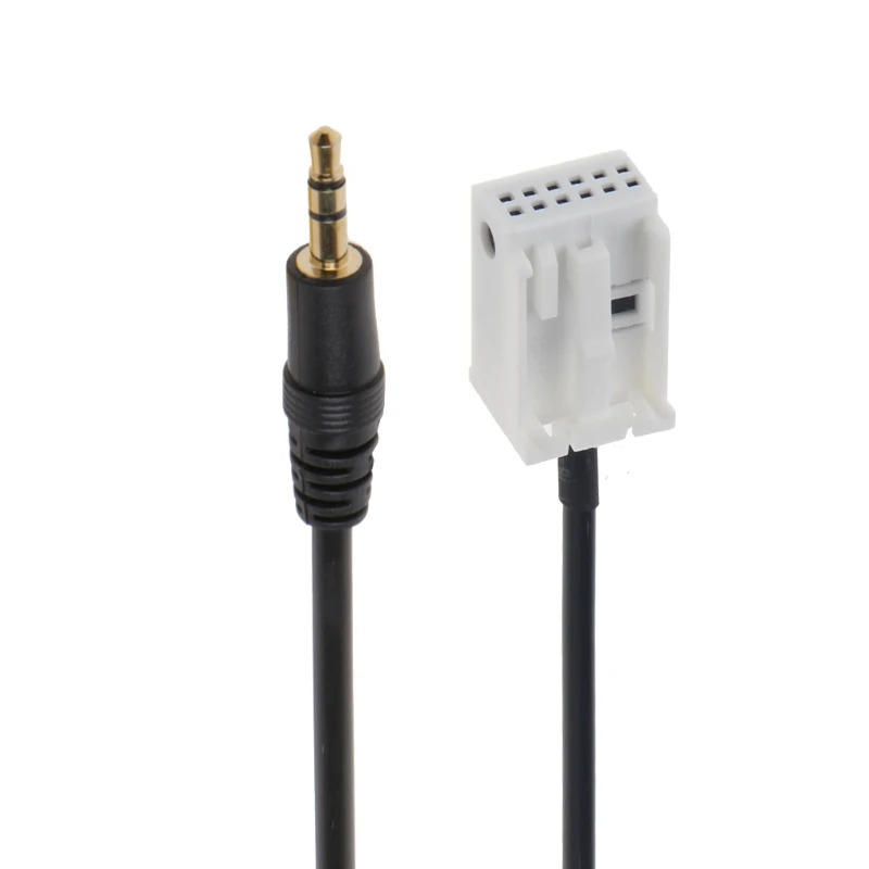 Горячая 3,5 мм Мужской Aux аудио кабель-адаптер для peugeot 307 308 407 408 для Citroen C2 RD4 Nov28