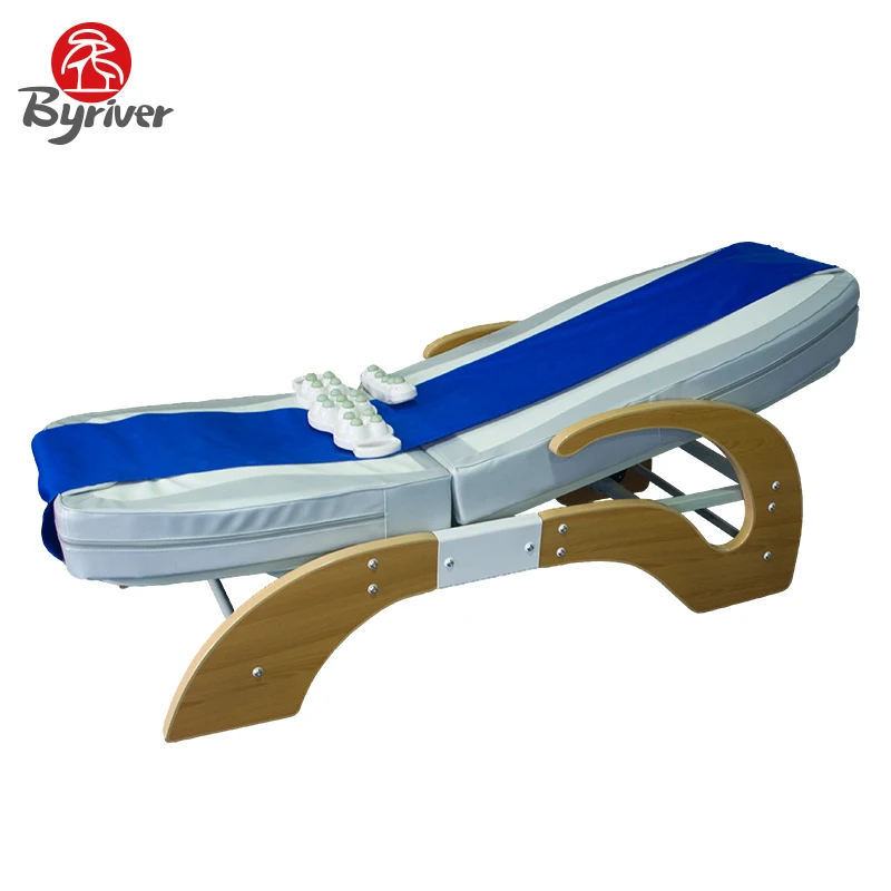 BYRIVER Best Gift of 7Jade Stone Roller Basic Relaxation Massage Bed