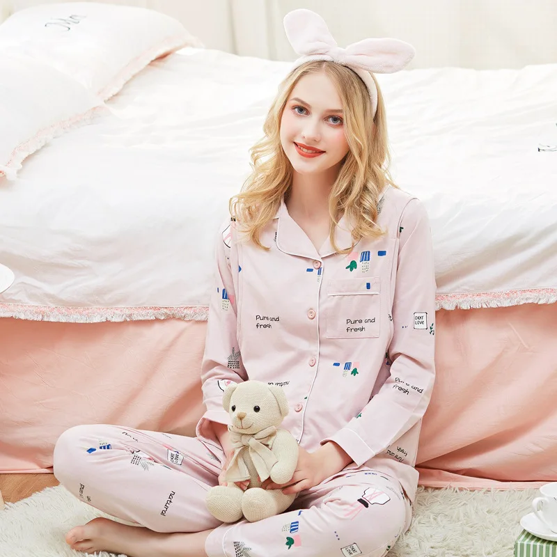

Winter Maternity Breastfeeding Pajama Breast Feeding Nightwear Nursing Pajamas Set Maternity Nursing Sleepwear Pregnancy Pajamas