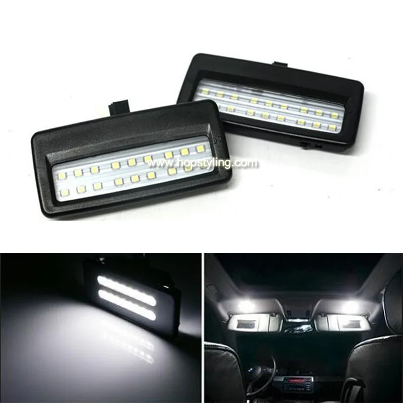 

HOPSTYLING 2X LED Vanity Mirror Light For BMW F10 F11 F07 F01 reading lights Car Accessories styling auto led interior light