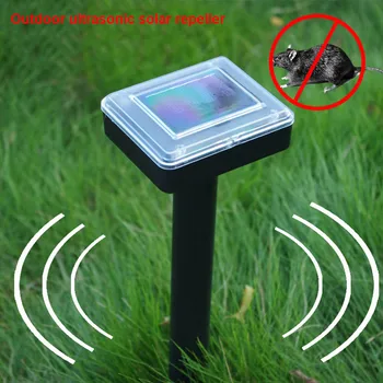 

Newly Solar Power Ultrasonic Repeller Control For Mole Snake Mouse Pest Reject Garden Outdoor XSD88