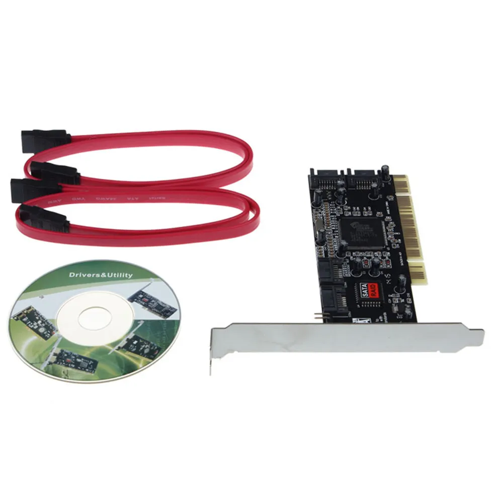 Reliable dropshipping 4 SATA Hard font b Disk b font Drives to PC Serial ATA PCI