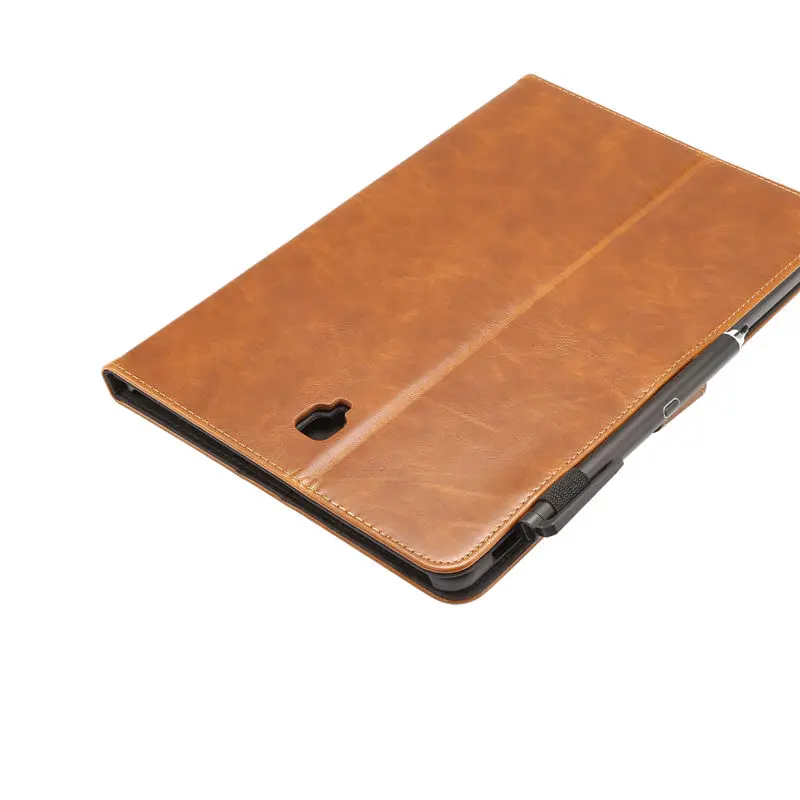 Роскошный чехол для samsung Galaxy Tab S4, 10,5 дюймов, T830 T835, SM-T830, чехол для SM-T835, чехол для планшета, чехол-подставка из искусственной кожи+ пленка+ ручка
