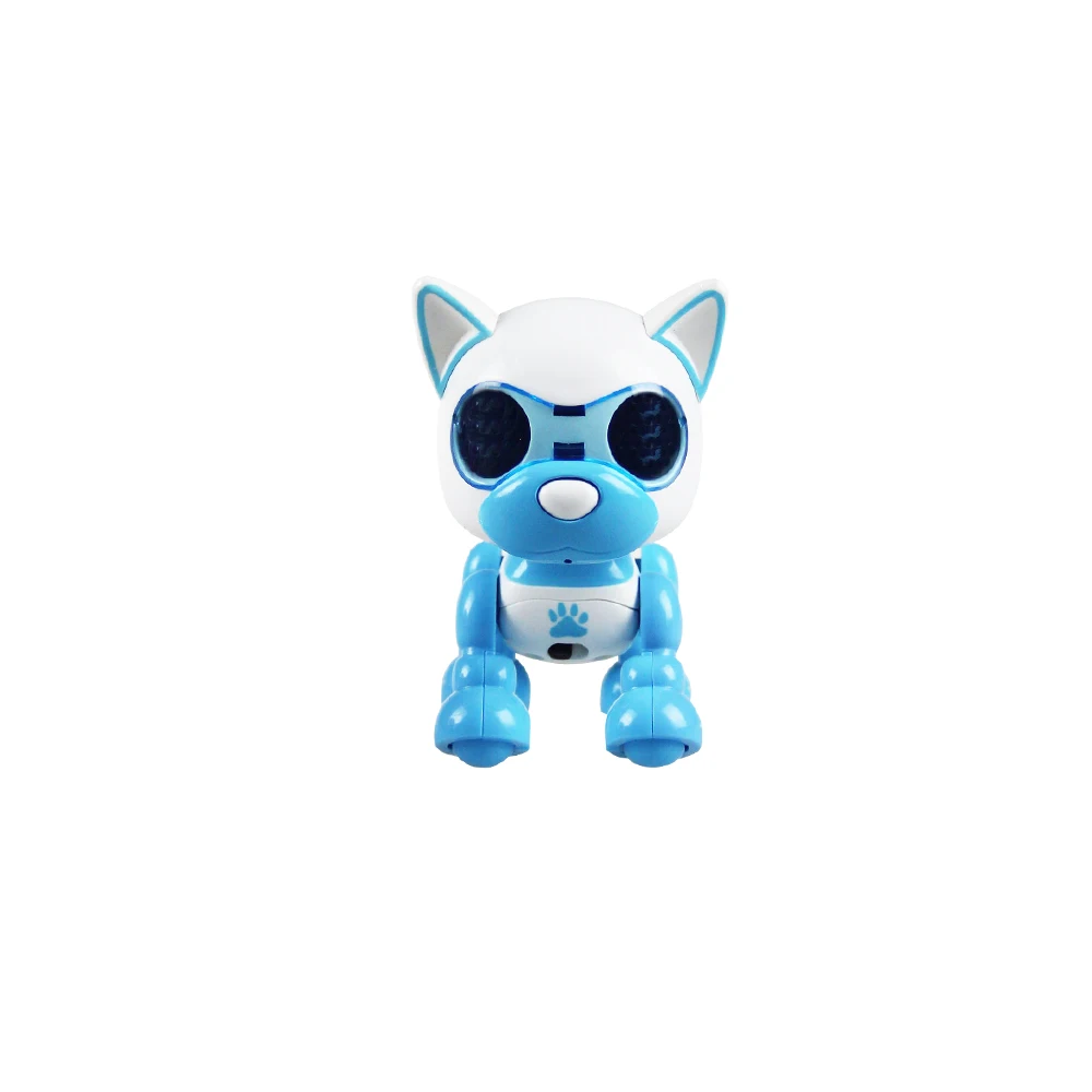 Робот собака игрушка для детей Интерактивные игрушки Электронные Домашние животные Детские интерактивные светодио дный глаза