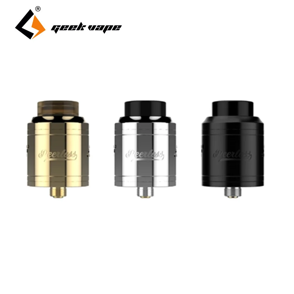 

Electronic Cigarette Atomizer Original GeekVape Peerless RDA Tank 24mm Special Edition Supports both single and dual coils