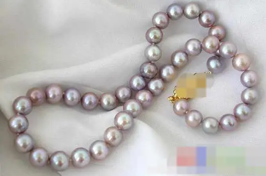 

song voge gem nanJ2315 AKOYA lavender ROUND FW PEARL NECKLACE