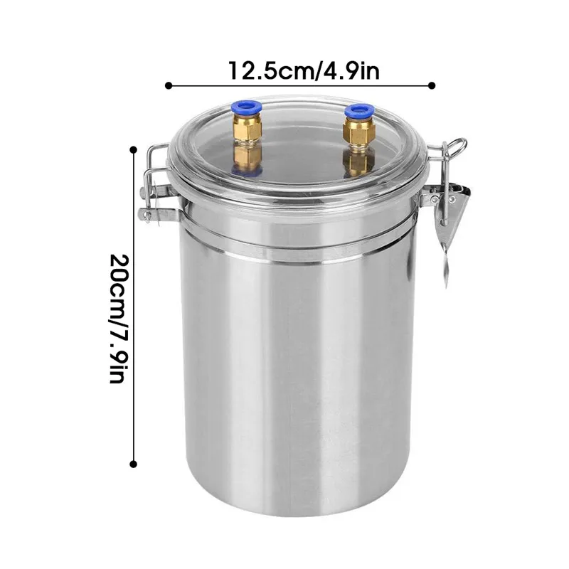 2L Portable Electric Impulse Milk Milking Machine Sheep Cows Goat Milker Stainless Steel Mini Bucket  in Home Small-scalefarm  (5)
