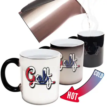

Golfing Mugs Out of Bounds Golf Mini Golfer Club Putter Funny MAGIC MUG
