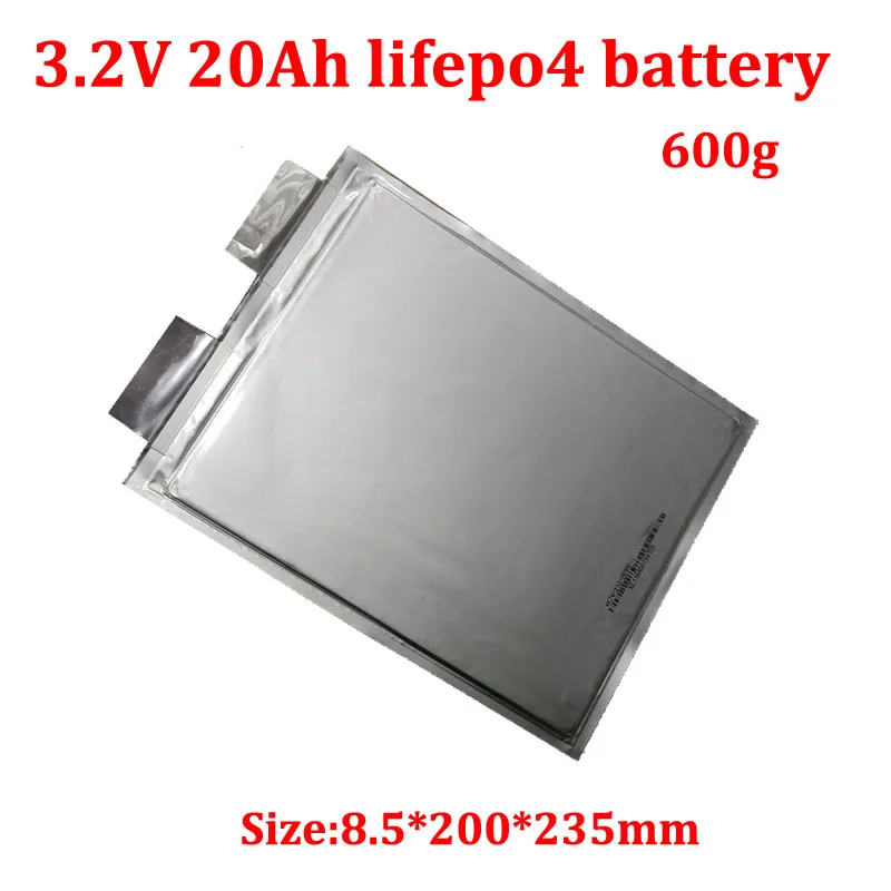 

4pcs 3.2V 20AH lifepo4 battery 3.2v 20AH 5C high discharge for diy 12V 24V 100ah 200ah RV EV Outdoor speakers ebike light UPS