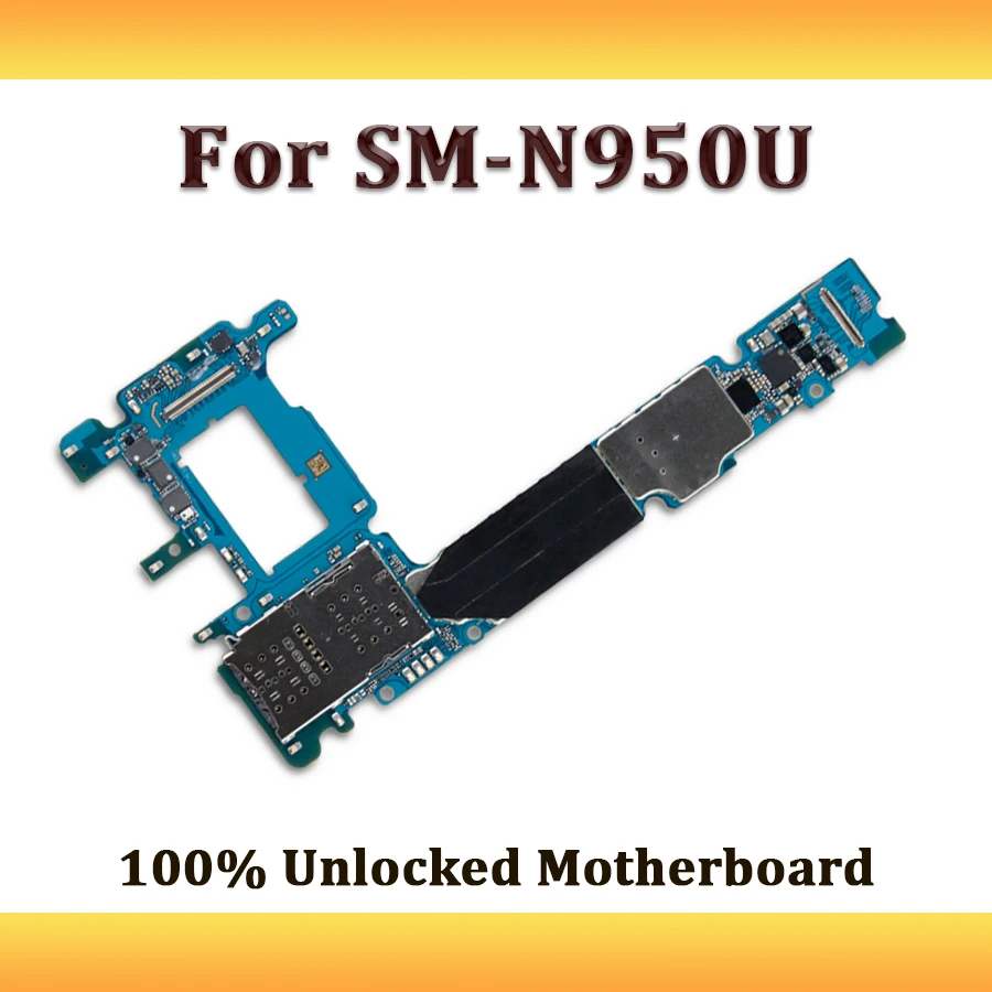 

Good Tested For Samsung Galaxy Note 8 N950U Motherboard,Mainboard For Galaxy Note 8 N950U Logic Board With Chips Android System