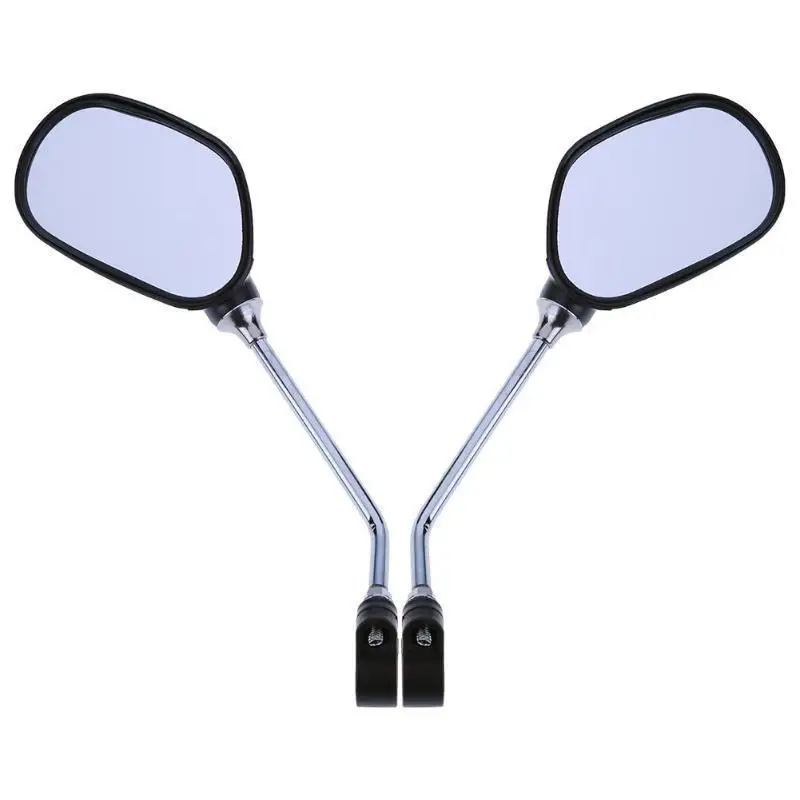 1pair Black Cycling Handlebar Back Eye Blind Spot Mirror Bicycle